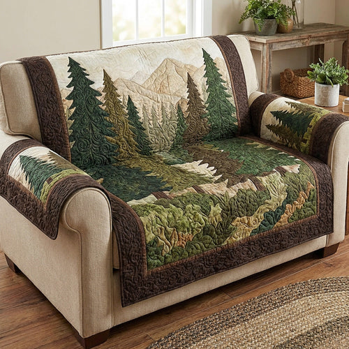 Pine Valley Quilted Sofa Cover NCU0TV1590