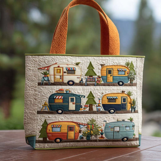 Pinewood Escape Quilted Tote Bag NCU0NT9389
