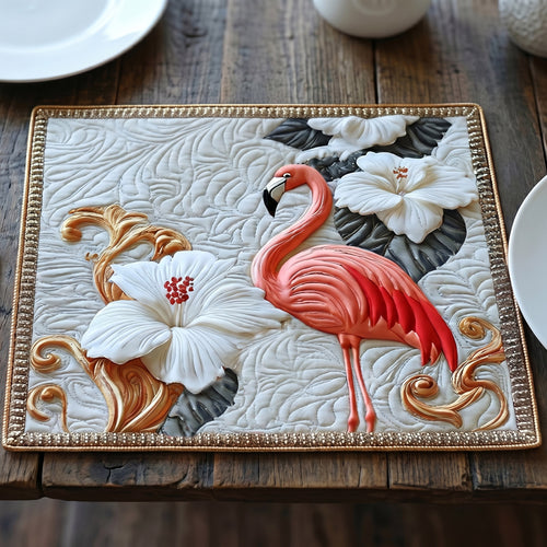 Pink Flamingo Quilted Place Mat NCU0DV6057