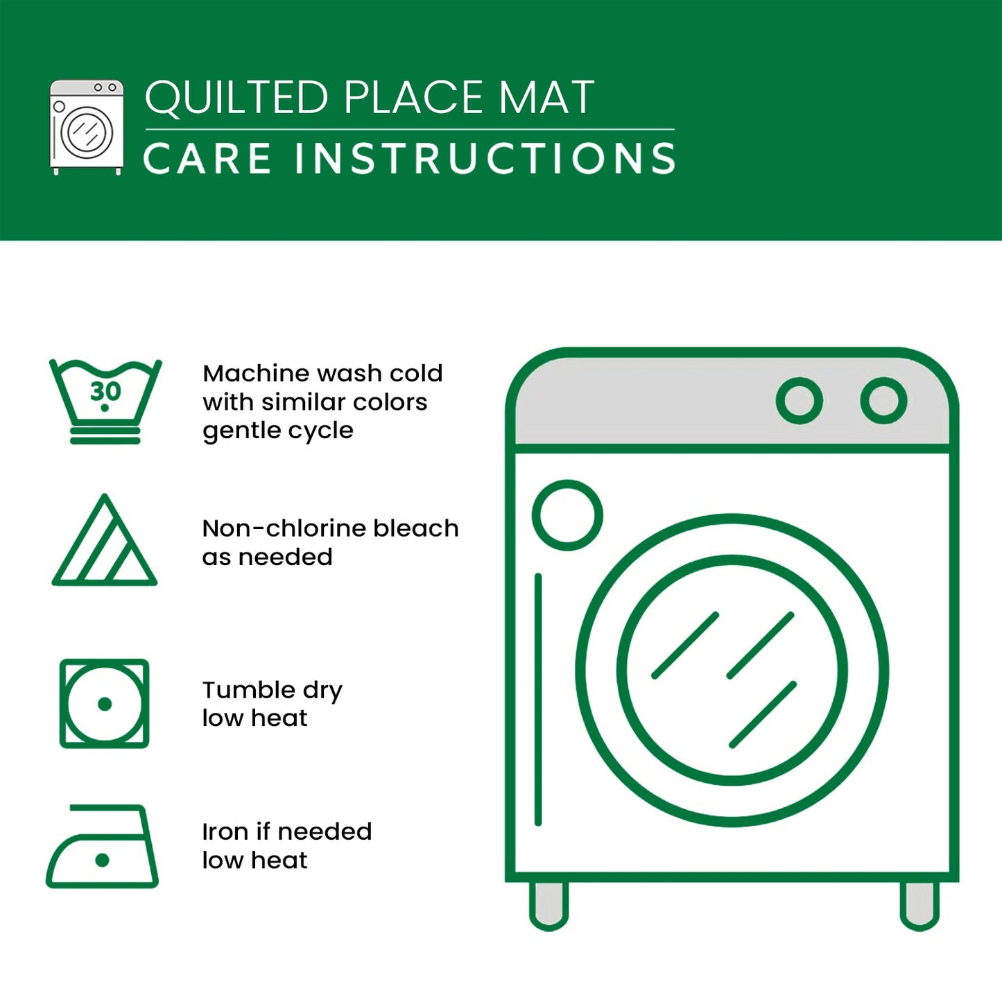 Golden Buzz Mat Quilted Place Mat NCU0VH2508