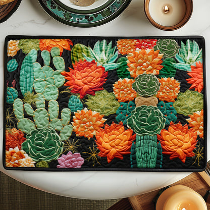 Cactus Haven Quilted Place Mat NCU0TH494