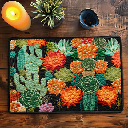 Cactus Haven Quilted Place Mat NCU0TH494