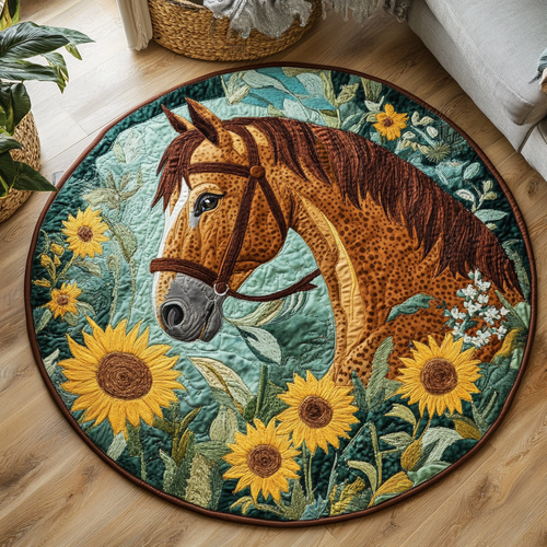 Plains Spirit Quilted Round Mat NCU0DK6639