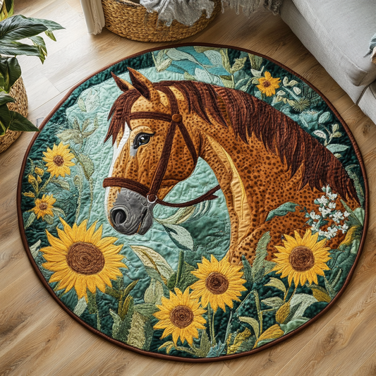 Plains Spirit Quilted Round Mat NCU0DK6639