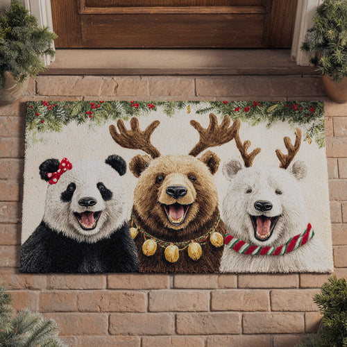 Playful Bear Trio Doormat NCU0HH901
