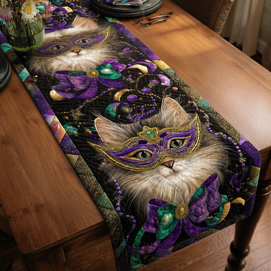 Playful Cat Quilted Table Runner NCU0NT11812