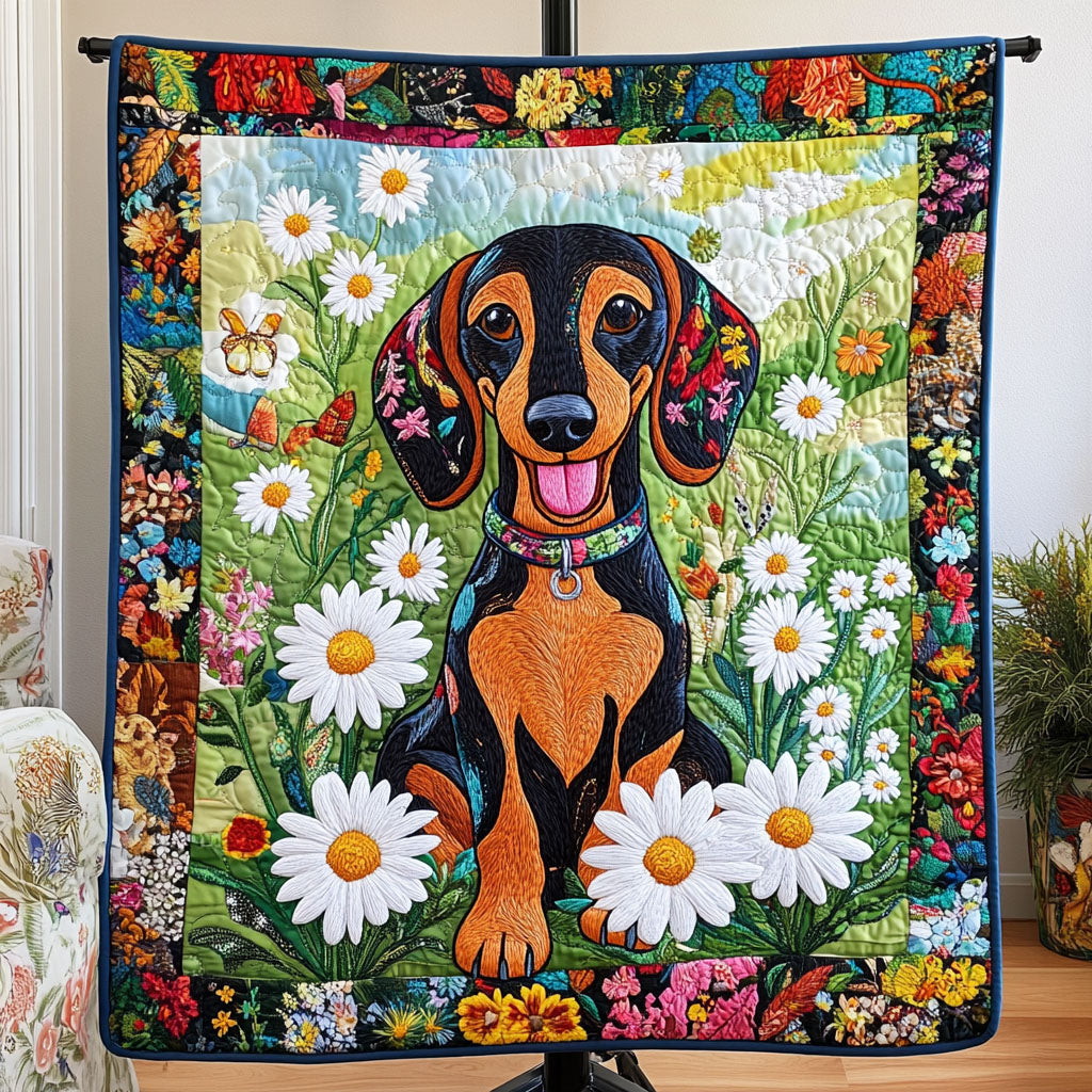 Playful Pup Quilted Blanket NCU0PT6310