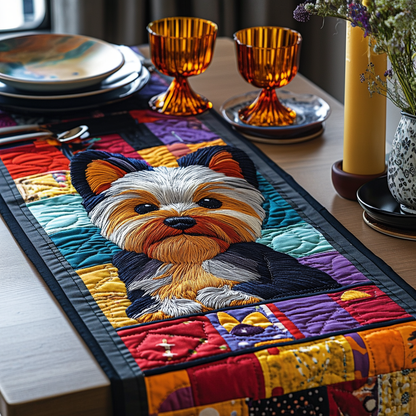 Playful Pup Quilted Table Runner NCU0DV5834
