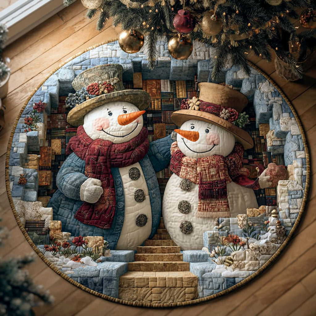 Polar Companions Quilted Round Mat NCU0PT10433