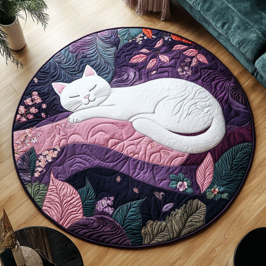 Polar Grace Quilted Round Mat NCU0PT7289