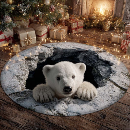 Bear Round Carpet NCU0VT324