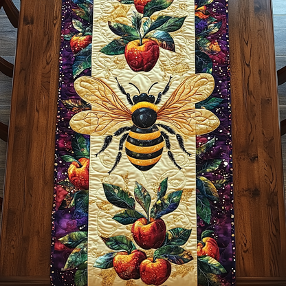 Pollinator Charm Quilted Table Runner NCU0DK5495