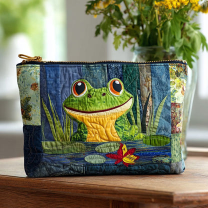 Pond Party Quilted Zipper Pouch NCU0PT8408