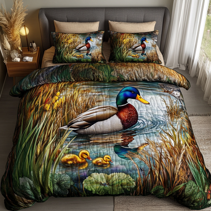 Pond Breeze Quilted Bedding Set NCU0DK6438
