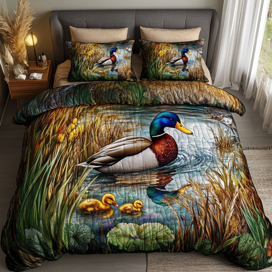 Pond Breeze Quilted Bedding Set NCU0DK6438