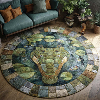 Pond Guardian Quilted Round Mat NCU0XD1107