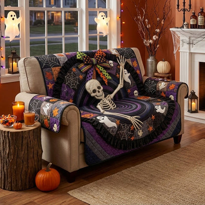 Portal of Shadows Quilted Sofa Cover NCU0PT11905
