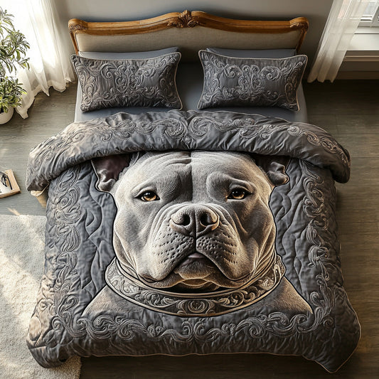 Power Paw 3-Piece Quilted Bedding Set NCU0DV7446