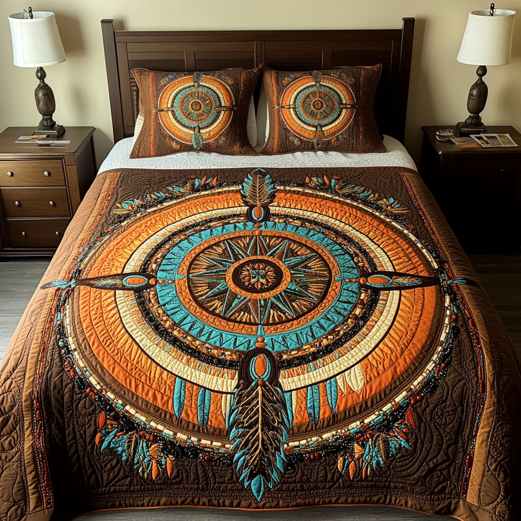 Powers Awakening 3-Piece Quilted Bedding Set NCU0VH1576