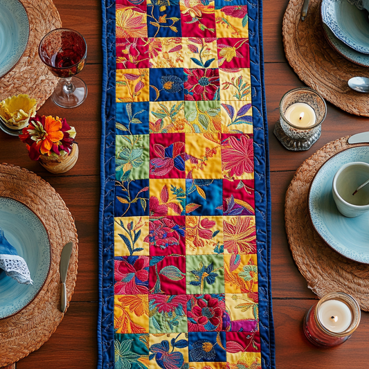 Prairie Bliss Quilted Table Runner NCU0VH2078