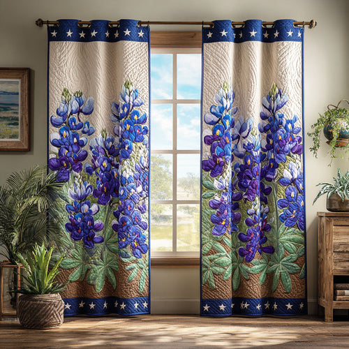 Prairie Blossoms Quilted Curtains NCU0TV1392
