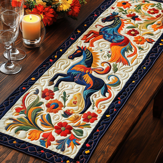Prairie Dancer Quilted Table Runner NCU0VH4926