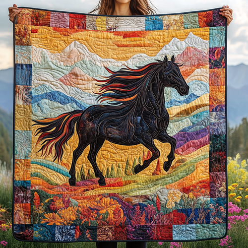 Prairie Dreamer Quilted Blanket NCU0DV1549