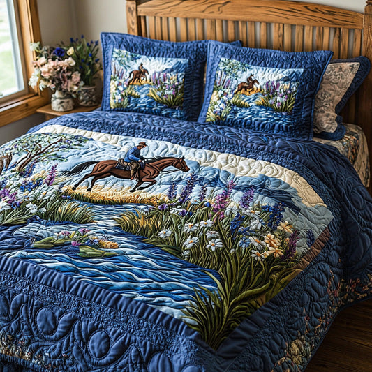 Prairie Grace 3-Piece Quilted Bedding Set NCU0DV6639