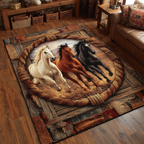 Prairie Horse Area Rug NCU0TD2104