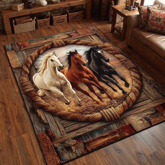 Prairie Horse Area Rug NCU0TD2104