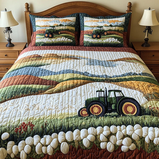 Prairie Life 3-Piece Quilted Bedding Set NCU0PT6208