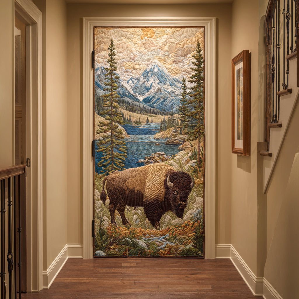 Prairie Monarch Quilted Door Cover NCU0DV9021