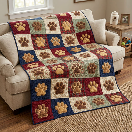 Prairie Paws Quilted Blanket NCU0TV1995