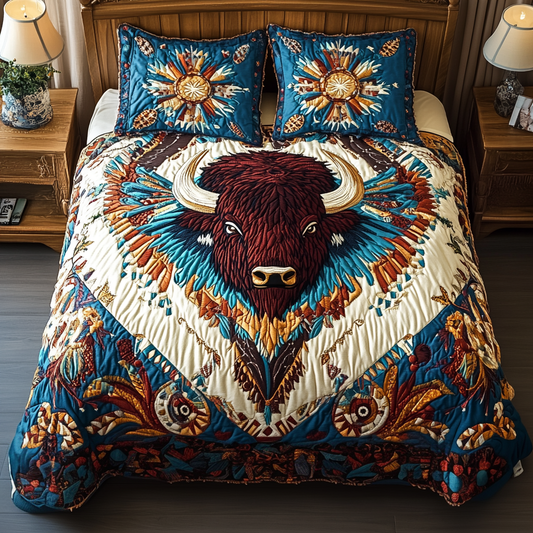 Prairie Soul 3-Piece Quilted Bedding Set NCU0VH1991
