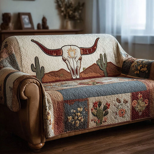 Prairie Vibes Quilted Sofa Cover NCU0DK11900
