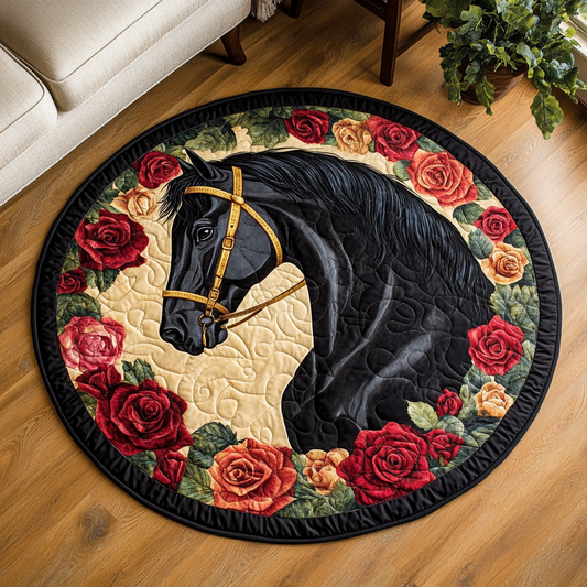 Prairie Whisper Quilted Round Mat NCU0VH5820