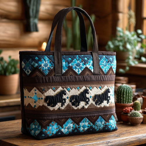 Prairie Whispers Quilted Tote Bag NCU0PT8592