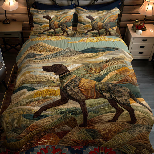 Precision Tracker 3-Piece Quilted Bedding Set NCU0PT7470