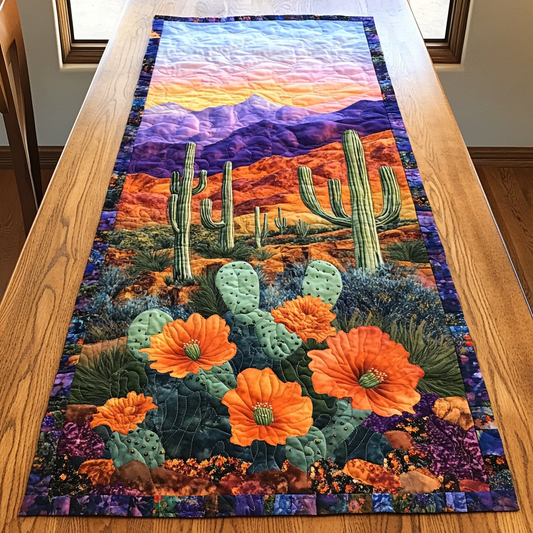 Prickly Beauty Quilted Table Runner NCU0DK6971