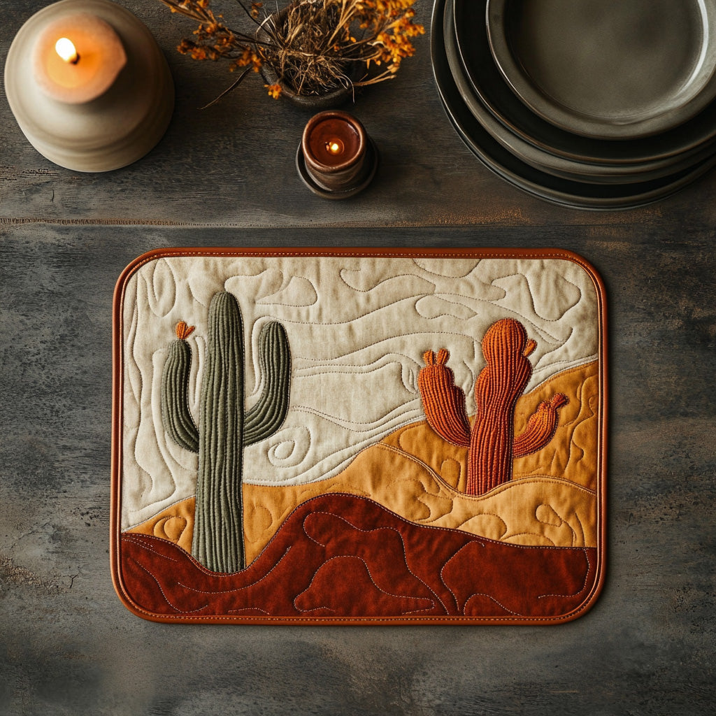 Prickly Charm Quilted Placemat NCU0DV6715