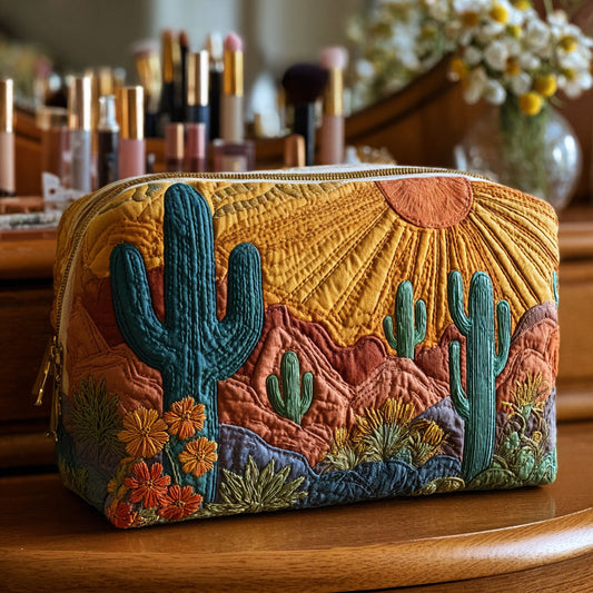 Prickly Hug Quilted Makeup Bag NCU0PT9627