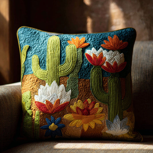 Prickly Magic Quilted Pillow Case NCU0PT8875