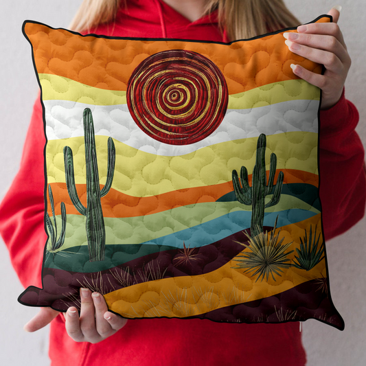 Prickly Paradise Quilted Pillow Case NCU0DK5302