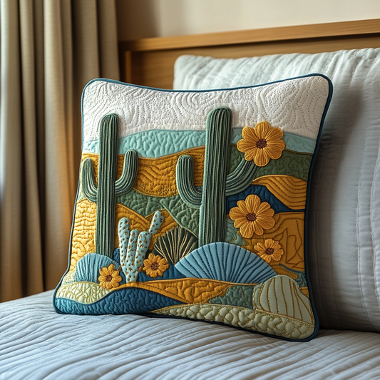 Prickly Paradise Quilted Pillow Case NCU0DV4331