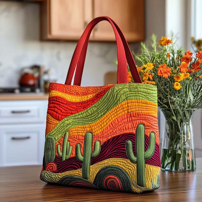 Prickly Paradise Quilted Tote Bag NCU0NT8825