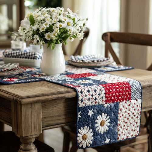 Pride Patchwork Quilted Table Runner NCU0PT7682