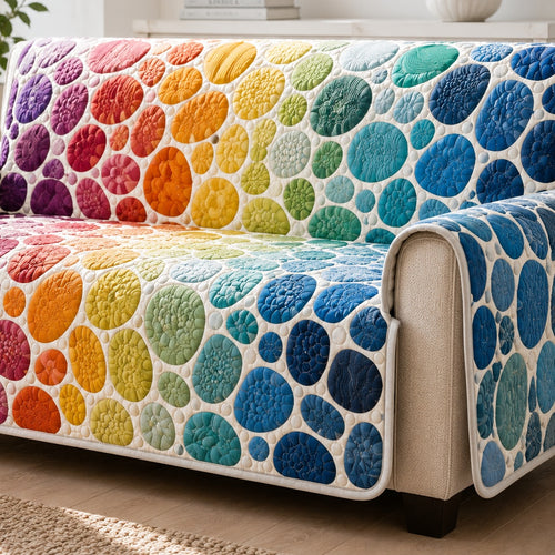 Prism Marine Shoal Quilted Sofa Cover NCU0VL3967
