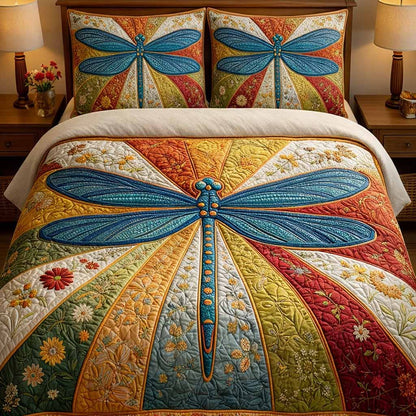 Prism Wings 3-Piece Quilted Bedding Set NCU0XD2469