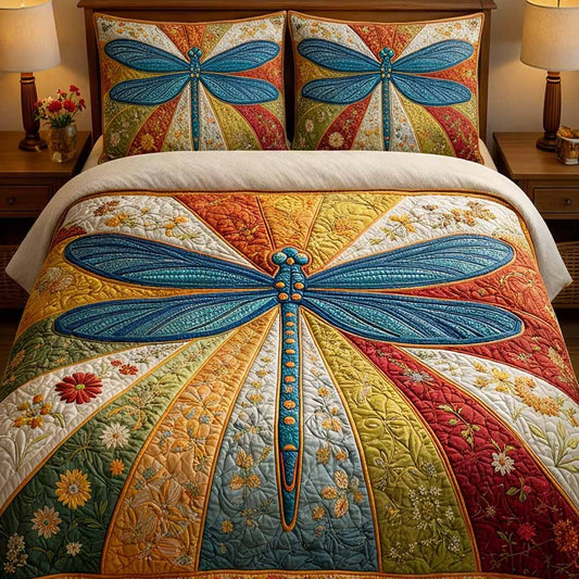 Prism Wings 3-Piece Quilted Bedding Set NCU0XD2469