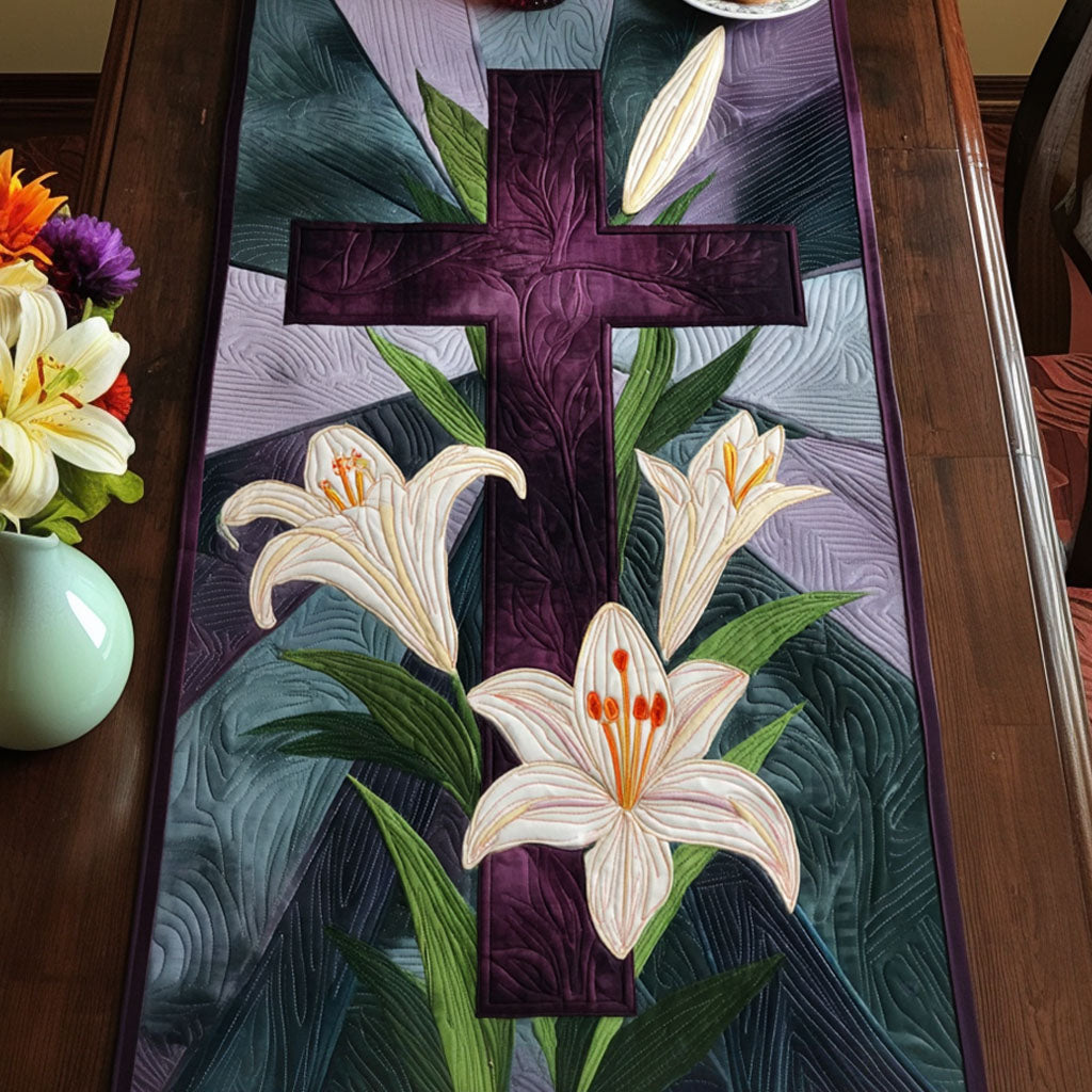 Promise of Glory Quilted Table Runner NCU0NT12319